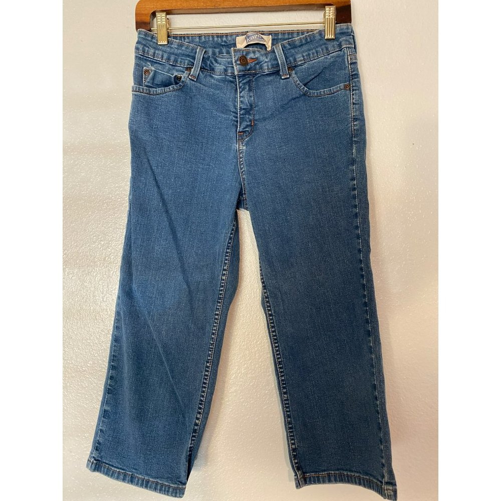 Signature Levi Strauss Denim Capris Misses Size 6